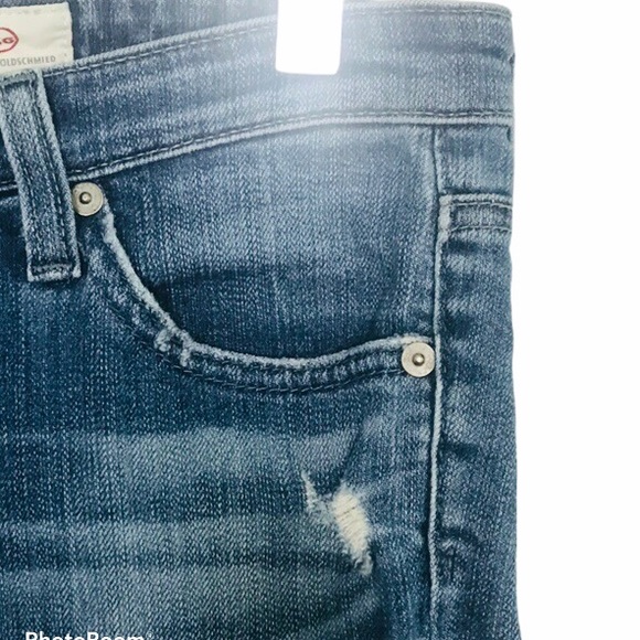 AG Adriano Goldschmied The Legging Super Skinny Ankle Jeans Sz 27 Distressed - Picture 9 of 14